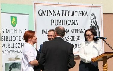              Uroczystość nadania imienia Stefana Floriana Garczyńskiego Gminnej Bibliotece Publicznej w Cekowie-Kolonii 7