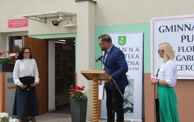              Uroczystość nadania imienia Stefana Floriana Garczyńskiego Gminnej Bibliotece Publicznej w Cekowie-Kolonii 15