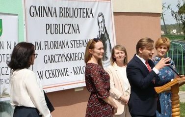              Uroczystość nadania imienia Stefana Floriana Garczyńskiego Gminnej Bibliotece Publicznej w Cekowie-Kolonii 50