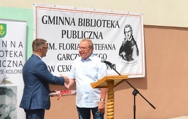              Uroczystość nadania imienia Stefana Floriana Garczyńskiego Gminnej Bibliotece Publicznej w Cekowie-Kolonii 70