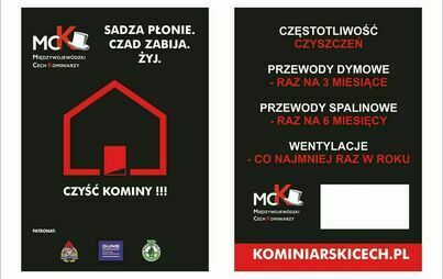 Zdjęcie do Komunikat Międzywojew&oacute;dzkiego Cechu Kominiarzy do właścicieli, zarządc&oacute;w i użytkownik&oacute;w budynk&oacute;w w związku z kampanią społeczną &bdquo;Sadza płonie. Czad zabija. Żyj! &quot;
