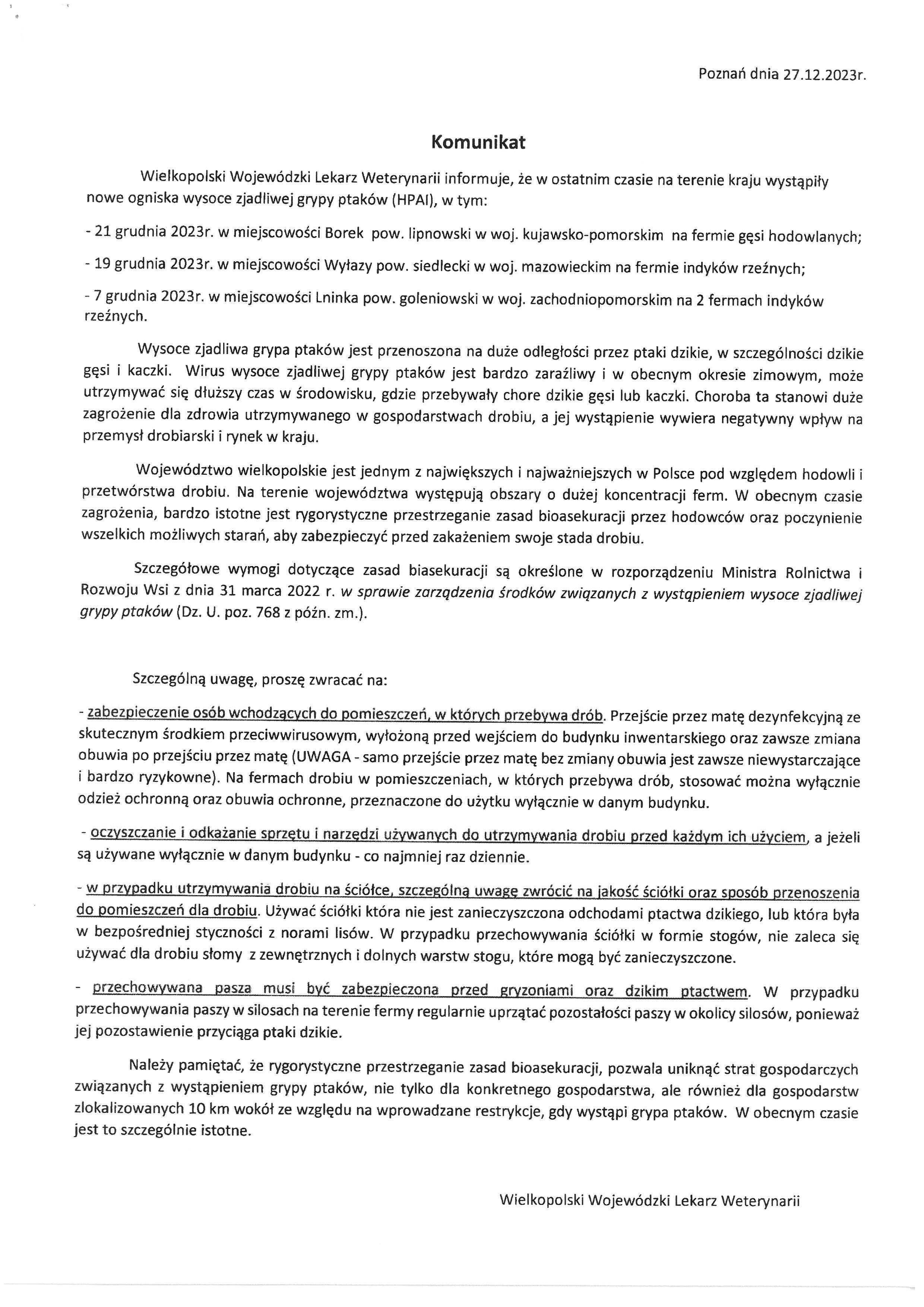 Komunikat_dot-_wysoce_zjadliwej_grypy_ptak&oacute;w_HPAI
