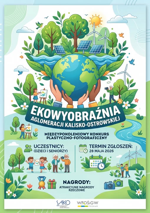 Konkurs plastyczno-fotograficzny „EkoWyobraźnia Aglomeracji Kalisko-Ostrowskiej”