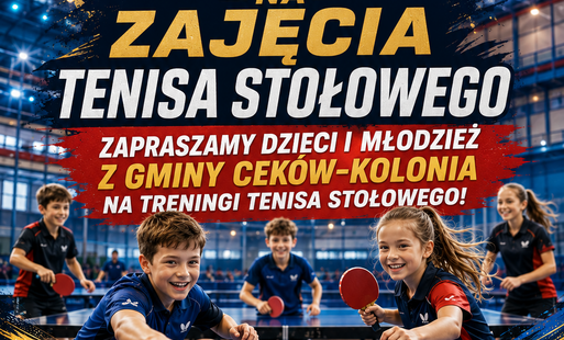 Zajęcia z tenisa stołowego