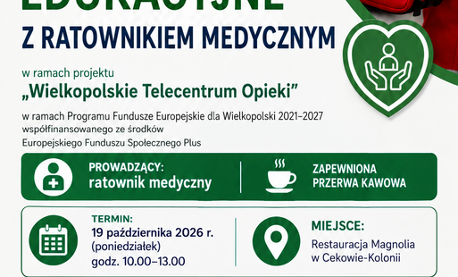 Zdjęcie do Warsztat z edukacyjny z ratownikiem medycznym dla Senior&oacute;w
