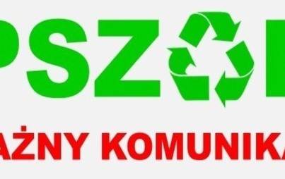 Zdjęcie do Przypominamy, że od jutra nieczynny PSZOK