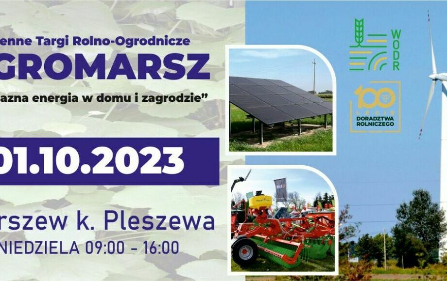 Jesienne Targi Rolno-Ogrodniczych AGROMARSZ W Marszewie - Gmina Ceków ...